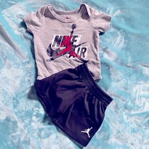NIKE Air Jordan  Shorts outfit 3-6m
